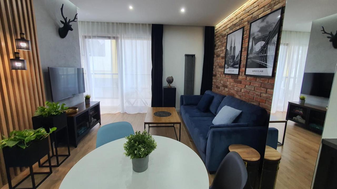 Apartament Midnight Blue Wrocław Exterior foto